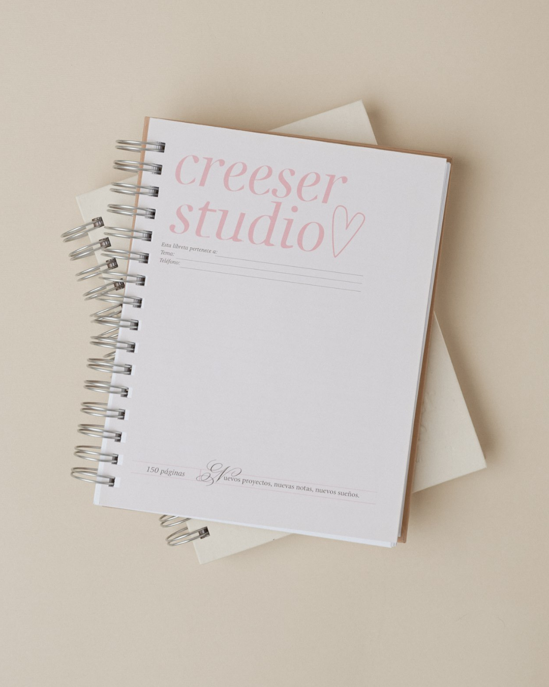 Libreta Raya - Tus pensamientos crean tu realidad – Creeser Studio