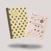 AGENDA FÍSICA + STICKER BOOK