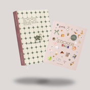 AGENDA FÍSICA + STICKER BOOK