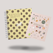 AGENDA FÍSICA + STICKER BOOK