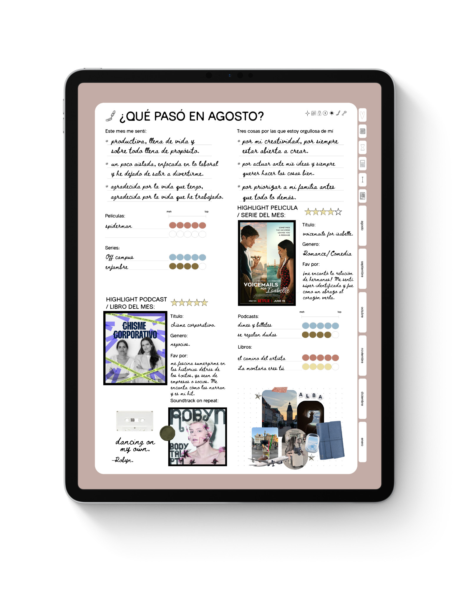 EDITABLE / THE ACADEMY PLANNER — Agenda Digital Académica