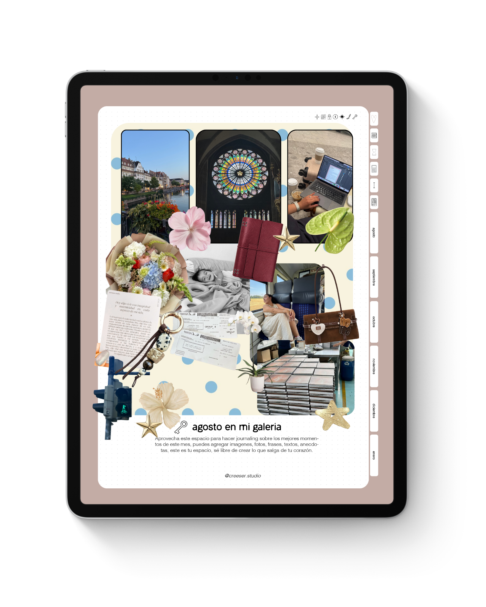 EDITABLE / THE ACADEMY PLANNER — Agenda Digital Académica