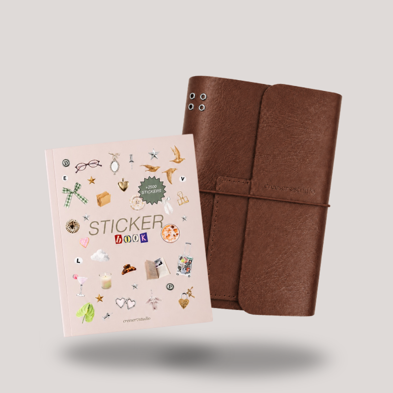 STICKER BOOK + JUNK JOURNAL