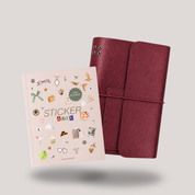 STICKER BOOK + JUNK JOURNAL